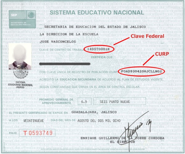 Certificado de secundaria en línea